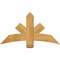 Ekena Millwork Alberta Rough Sawn Timber Gable Bracket, Western Red Cedar, 48"W x 26"H x 2"D x 6"F, 13/12 Pitch GBW048X26X0206ALB00RWR - alternate 1